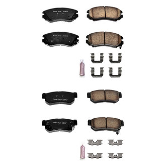 PowerStop® - Z23 Evolution Sport Performance Carbon-Fiber Ceramic Front and Rear Brake Pad Set