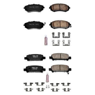 PowerStop® - Z23 Evolution Sport Performance Carbon-Fiber Ceramic Front and Rear Brake Pad Set