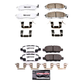 PowerStop® - Z26 Extreme Street Performance Carbon-Fiber Ceramic Disc Brake Pads