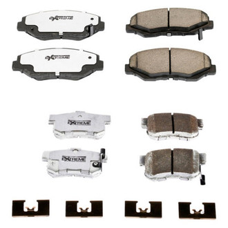 PowerStop® - Z26 Extreme Street Performance Carbon-Fiber Ceramic Disc Brake Pads