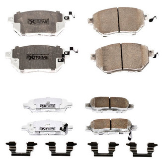 PowerStop® - Z26 Extreme Street Performance Carbon-Fiber Ceramic Disc Brake Pads