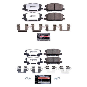 PowerStop® - Z36 Extreme Truck and Tow Carbon-Fiber Ceramic Disc Brake Pads