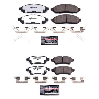 PowerStop® - Z36 Extreme Truck and Tow Carbon-Fiber Ceramic Disc Brake Pads