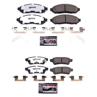 PowerStop® - Z36 Extreme Truck and Tow Carbon-Fiber Ceramic Disc Brake Pads