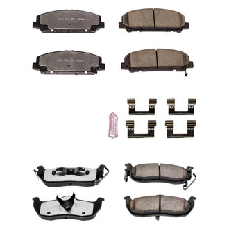PowerStop® - Z36 Extreme Truck and Tow Carbon-Fiber Ceramic Disc Brake Pads