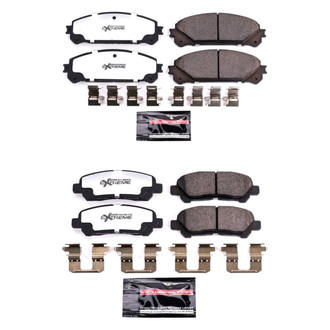 PowerStop® - Z36 Extreme Truck and Tow Carbon-Fiber Ceramic Disc Brake Pads