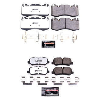 PowerStop® - Z36 Extreme Truck and Tow Carbon-Fiber Ceramic Front and Rear Brake Pad Set