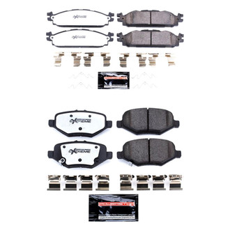 PowerStop® - Z36 Extreme Truck and Tow Carbon-Fiber Ceramic Disc Brake Pads