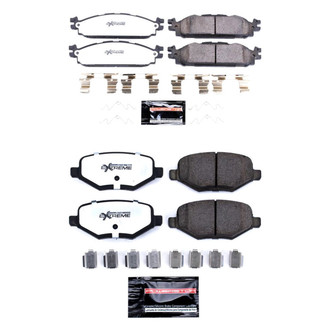 PowerStop® - Z36 Extreme Truck and Tow Carbon-Fiber Ceramic Disc Brake Pads