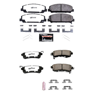 PowerStop® - Z36 Extreme Truck and Tow Carbon-Fiber Ceramic Disc Brake Pads