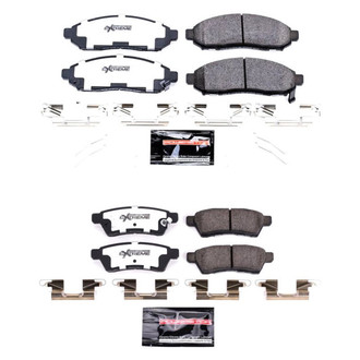 PowerStop® - Z36 Extreme Truck and Tow Carbon-Fiber Ceramic Disc Brake Pads