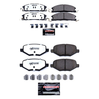PowerStop® - Z36 Extreme Truck and Tow Carbon-Fiber Ceramic Disc Brake Pads