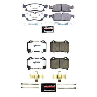 PowerStop® - Z36 Extreme Truck and Tow Carbon-Fiber Ceramic Disc Brake Pads