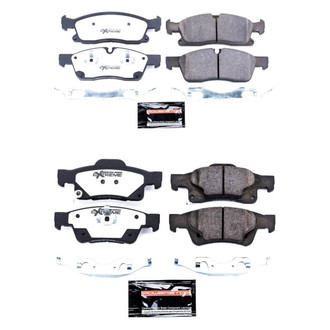 PowerStop® - Z36 Extreme Truck and Tow Carbon-Fiber Ceramic Disc Brake Pads