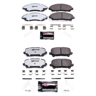 PowerStop® - Z36 Extreme Truck and Tow Carbon-Fiber Ceramic Disc Brake Pads