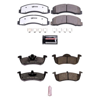 PowerStop® - Z36 Extreme Truck and Tow Carbon-Fiber Ceramic Disc Brake Pads