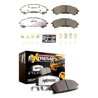PowerStop® - Z36 Extreme Truck and Tow Carbon-Fiber Ceramic Front and Rear Brake Pad Set