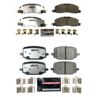PowerStop® - Z36 Extreme Truck and Tow Carbon-Fiber Ceramic Disc Brake Pads