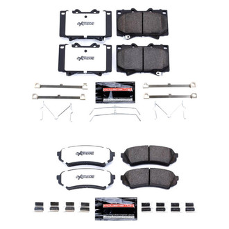 PowerStop® - Z36 Extreme Truck and Tow Carbon-Fiber Ceramic Disc Brake Pads