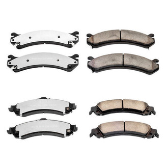 PowerStop® - Z36 Extreme Truck and Tow Carbon-Fiber Ceramic Front and Rear Brake Pad Set