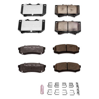 PowerStop® - Z36 Extreme Truck and Tow Carbon-Fiber Ceramic Disc Brake Pads