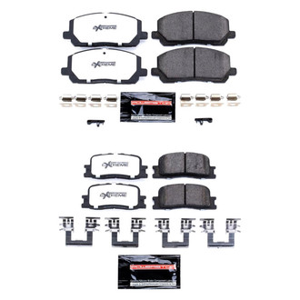 PowerStop® - Z36 Extreme Truck and Tow Carbon-Fiber Ceramic Disc Brake Pads