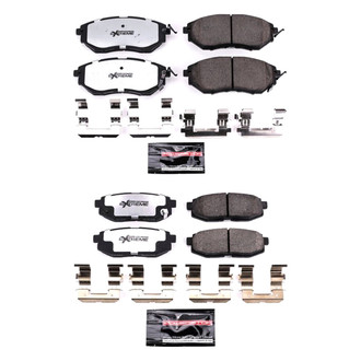 PowerStop® - Z26 Extreme Street Performance Carbon-Fiber Ceramic Disc Brake Pads