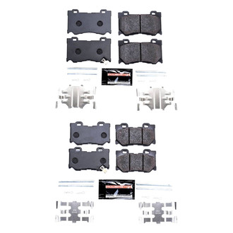 PowerStop® - Track Day Carbon-Fiber Metallic Disc Brake Pads