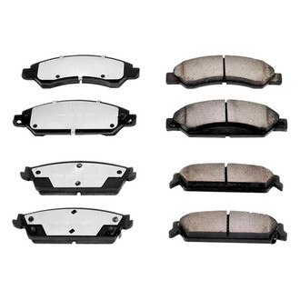 PowerStop® - Z36 Extreme Truck and Tow Carbon-Fiber Ceramic Front and Rear Brake Pad Set