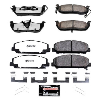 PowerStop® - Z36 Extreme Truck and Tow Carbon-Fiber Ceramic Disc Brake Pads