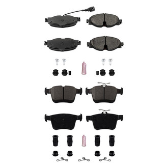 PowerStop® - Z23 Evolution Sport Performance Carbon-Fiber Ceramic Front and Rear Brake Pad Set