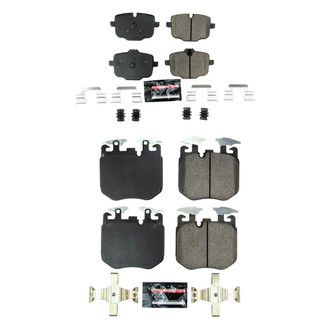 PowerStop® - Z23 Evolution Sport Performance Carbon-Fiber Ceramic Front and Rear Brake Pad Set