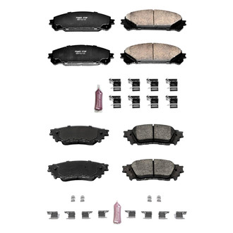 PowerStop® - Z23 Evolution Sport Performance Carbon-Fiber Ceramic Disc Brake Pads