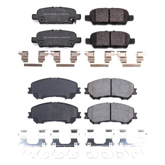 PowerStop® - Z17 Evolution Plus™ Ceramic Front and Rear Disc Brake Pad Set