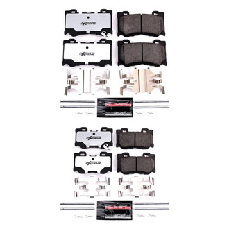 PowerStop® - Z26 Extreme Street Performance Carbon-Fiber Ceramic Disc Brake Pads