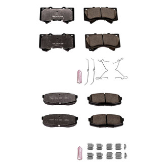 PowerStop® - Z36 Extreme Truck and Tow Carbon-Fiber Ceramic Disc Brake Pads