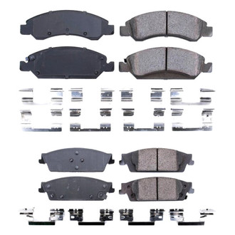 PowerStop® - Z17 Evolution Plus™ Ceramic Front and Rear Disc Brake Pad Set
