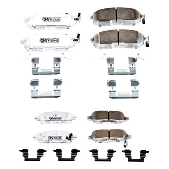 PowerStop® - Z26 Extreme Street Performance Carbon-Fiber Ceramic Disc Brake Pads