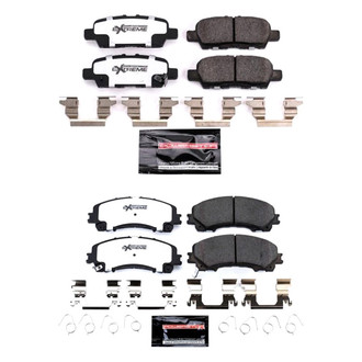PowerStop® - Z26 Extreme Street Performance Carbon-Fiber Ceramic Disc Brake Pads