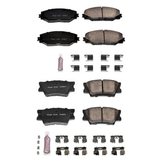 PowerStop® - Z23 Evolution Sport Performance Carbon-Fiber Ceramic Disc Brake Pads