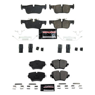 PowerStop® - Z23 Evolution Sport Performance Carbon-Fiber Ceramic Front and Rear Brake Pad Set