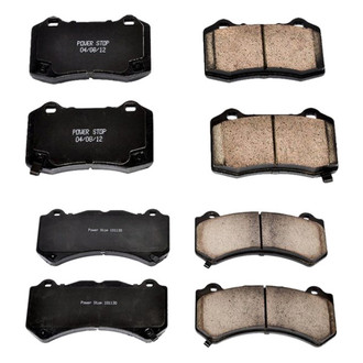 PowerStop® - Z16 Evolution Clean Ride Ceramic Front and Rear Disc Brake Pad Set