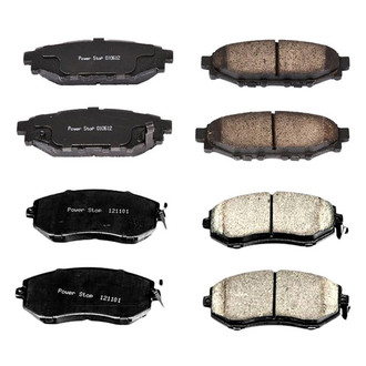 PowerStop® - Z16 Evolution Clean Ride Ceramic Front and Rear Disc Brake Pad Set