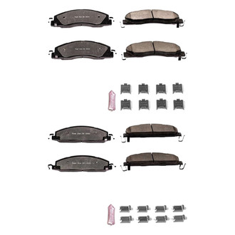 PowerStop® - Z36 Extreme Truck and Tow Carbon-Fiber Ceramic Disc Brake Pads