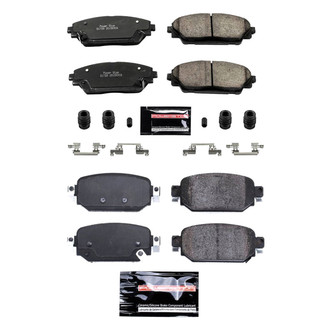 PowerStop® - Z23 Evolution Sport Performance Carbon-Fiber Ceramic Front and Rear Brake Pad Set