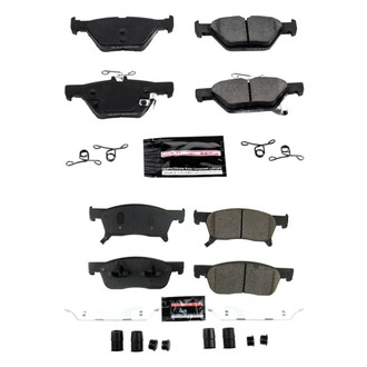 PowerStop® - Z23 Evolution Sport Performance Carbon-Fiber Ceramic Front and Rear Brake Pad Set