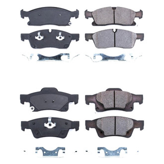 PowerStop® - Z17 Evolution Plus™ Ceramic Front and Rear Disc Brake Pad Set