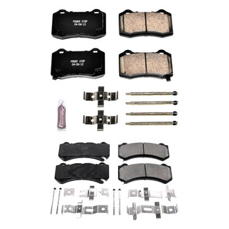 PowerStop® - Z23 Evolution Sport Performance Carbon-Fiber Ceramic Front and Rear Brake Pad Set