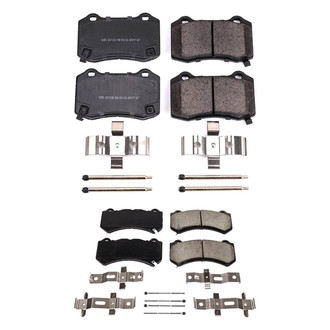 PowerStop® - Z17 Evolution Plus™ Ceramic Front and Rear Disc Brake Pad Set