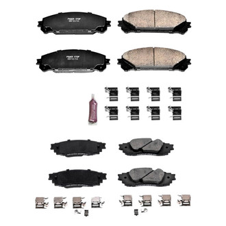 PowerStop® - Z23 Evolution Sport Performance Carbon-Fiber Ceramic Disc Brake Pads